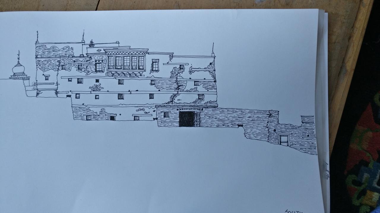Bed and Breakfast Gemoor Khar- Manor House Jispa Exterior foto